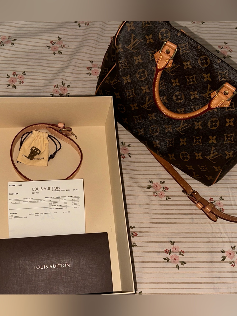 ✨Louis Vuitton Speedy 30 Bandoulière ✨